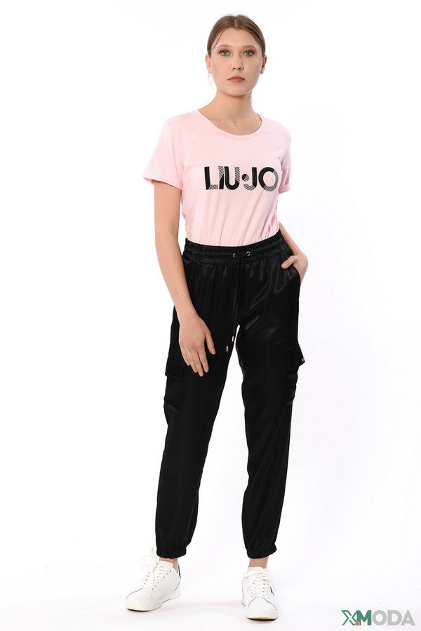 Футболка Liu-Jo Jeans, размер OS, цвет розовый - фото 3