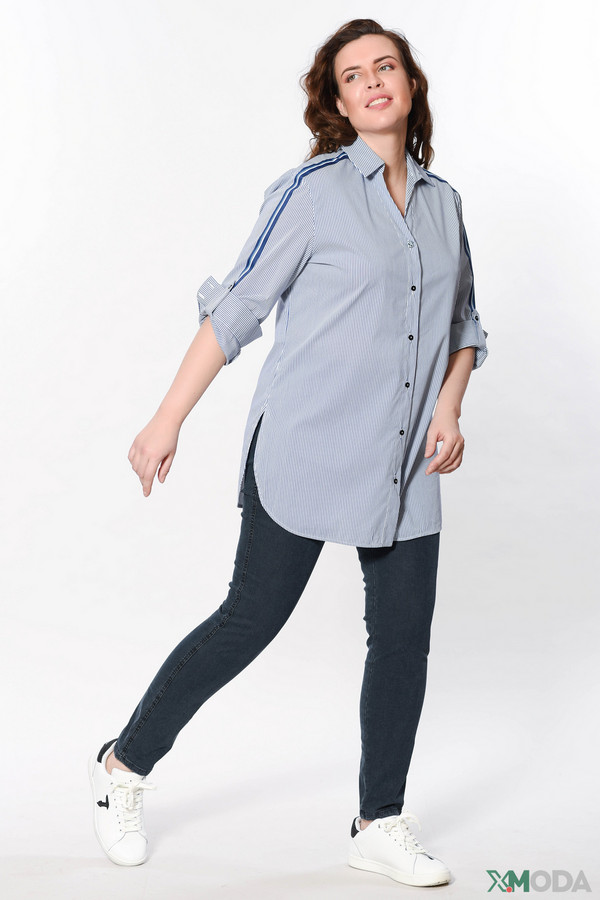 Классические джинсы Elena Miro, размер OS, цвет синий - фото 1
