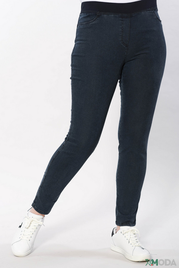 Классические джинсы Elena Miro, размер OS, цвет синий - фото 2
