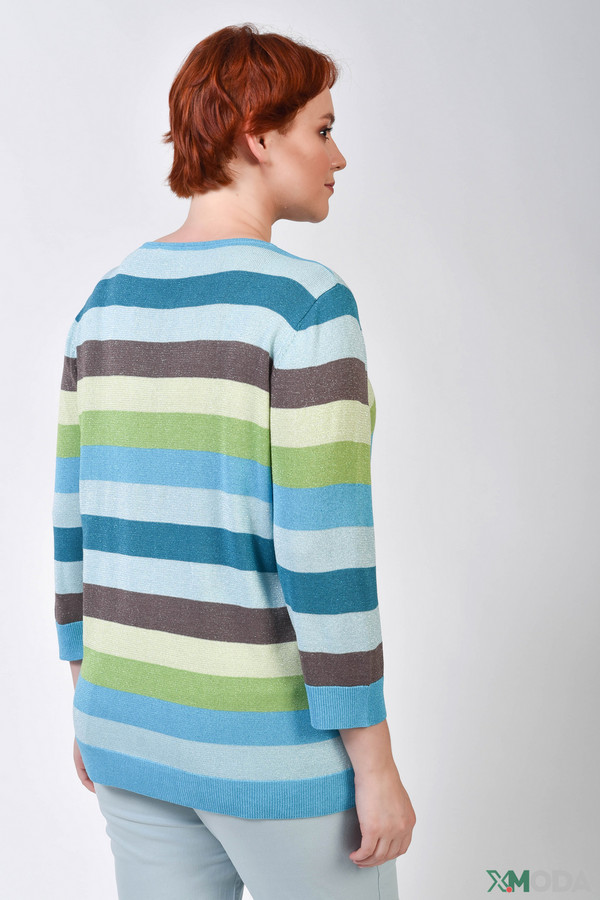 Пуловер Via Appia, размер 50, цвет разноцветный - фото 2