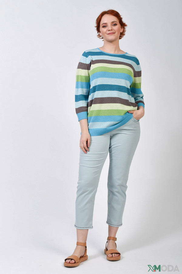 Пуловер Via Appia, размер 50, цвет разноцветный - фото 3