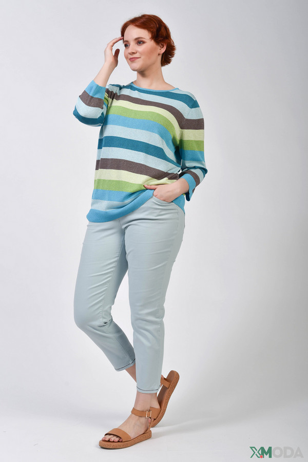 Пуловер Via Appia, размер 50, цвет разноцветный - фото 4