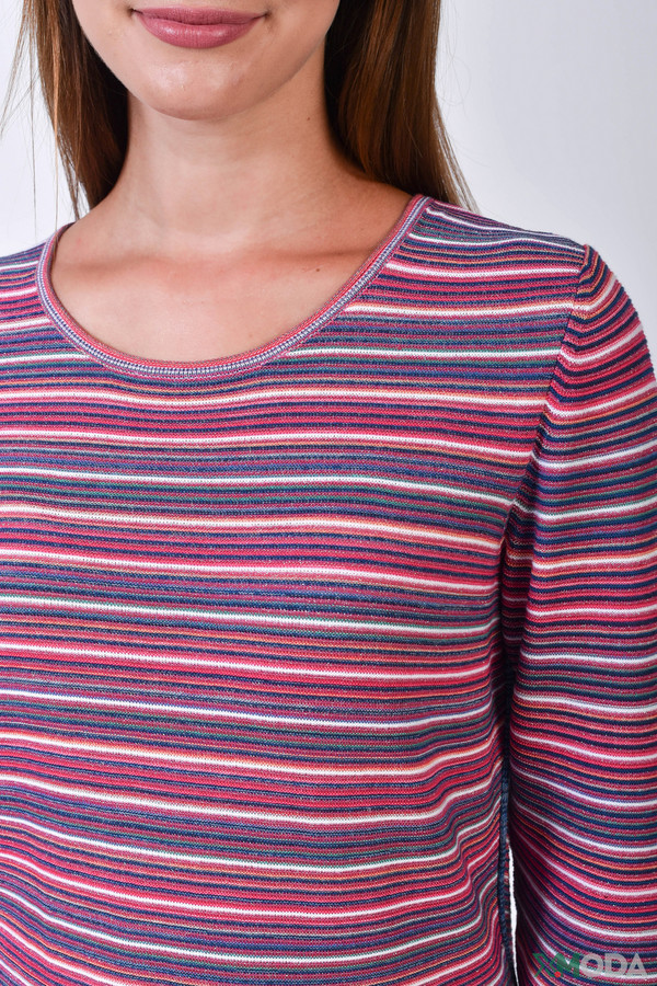 Пуловер Rabe collection, размер 46, цвет разноцветный - фото 4