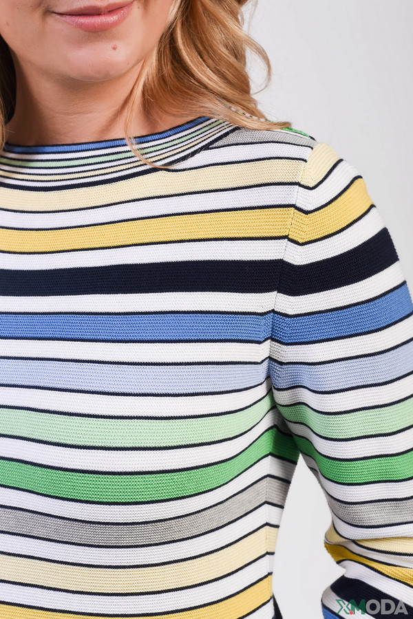 Пуловер Rabe collection, размер 48, цвет разноцветный - фото 4