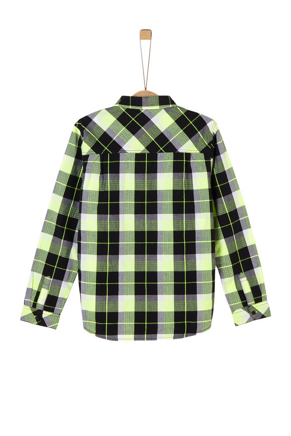 Рубашка s.Oliver, размер 36 Рост:140, цвет зелёный - фото 3