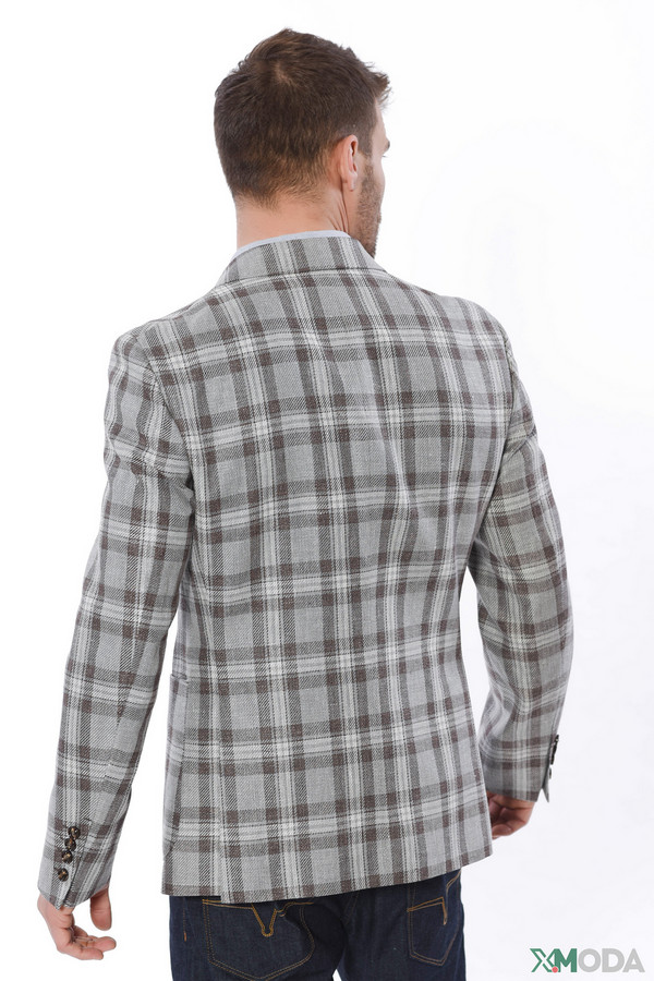 Пиджак Joop!, размер 48, цвет серый - фото 2