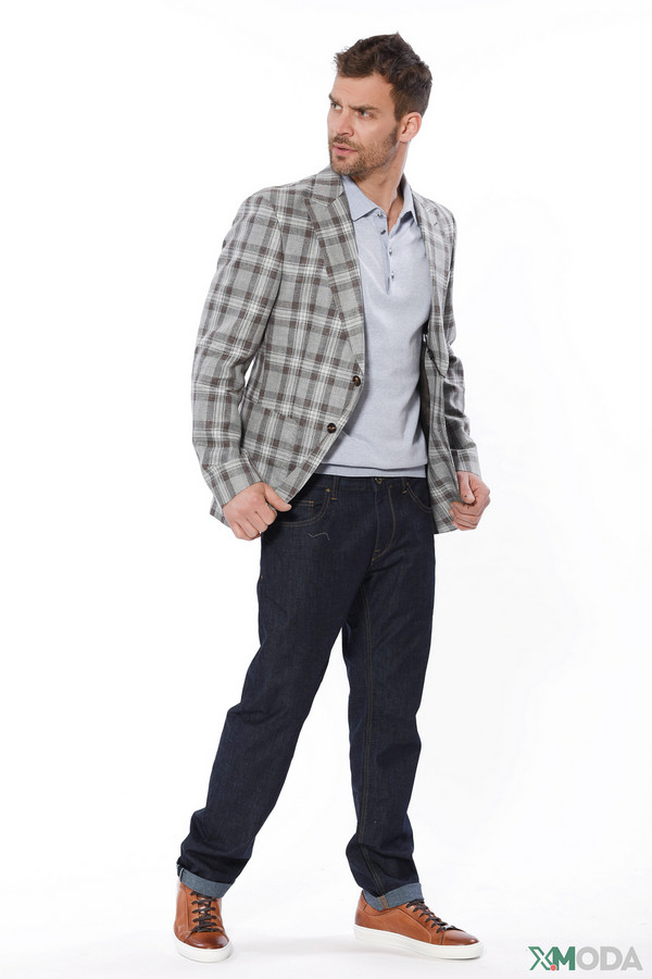 Пиджак Joop!, размер 48, цвет серый - фото 4
