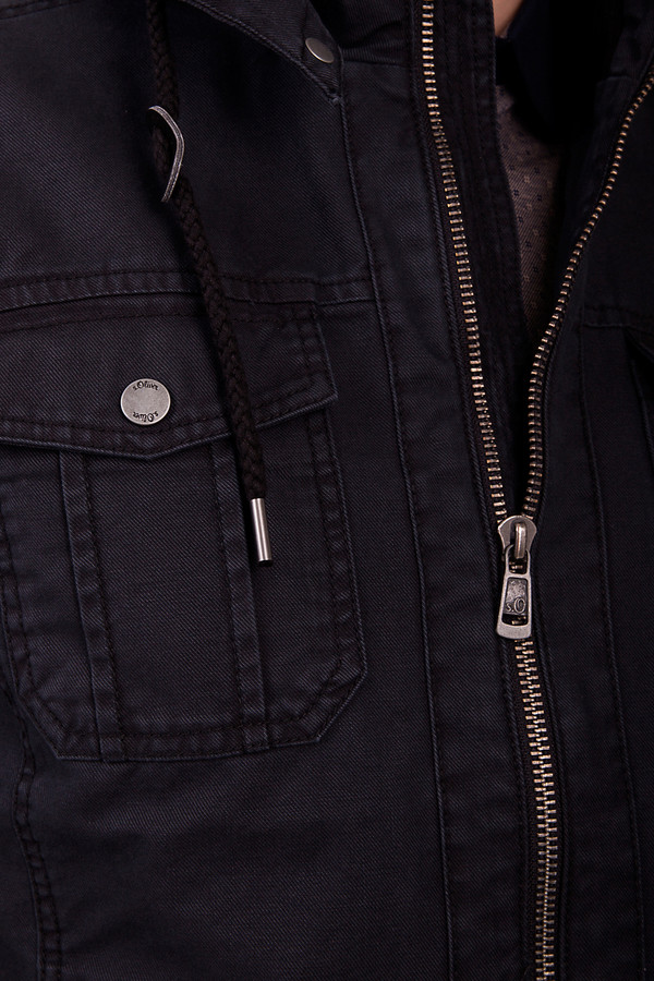 Куртка s.Oliver DENIM, размер 44-46, цвет чёрный - фото 6