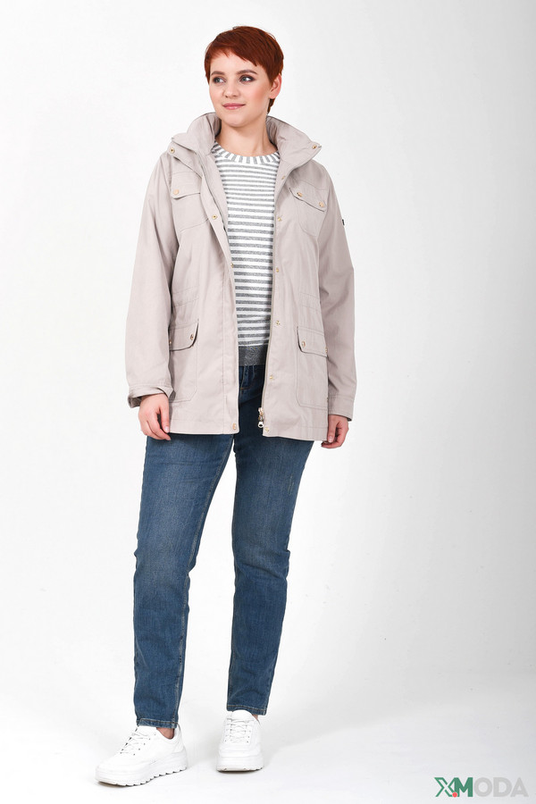 Куртка Olsen, размер 50, цвет бежевый - фото 4