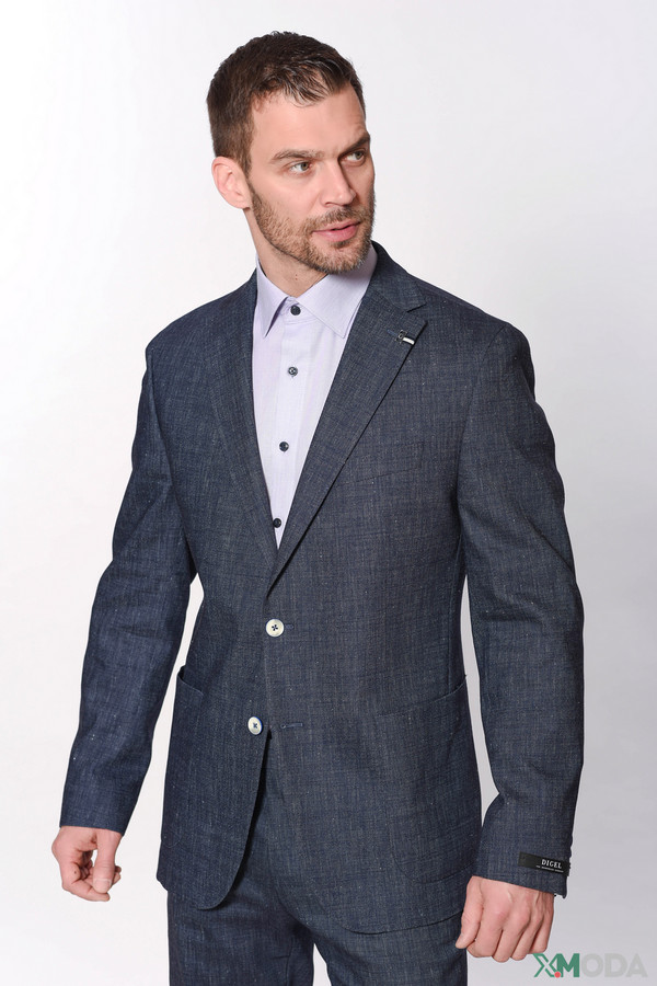 Пиджак Digel, размер 52, цвет синий - фото 1