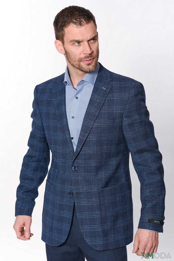 Пиджак Digel, размер 50, цвет синий - фото 1