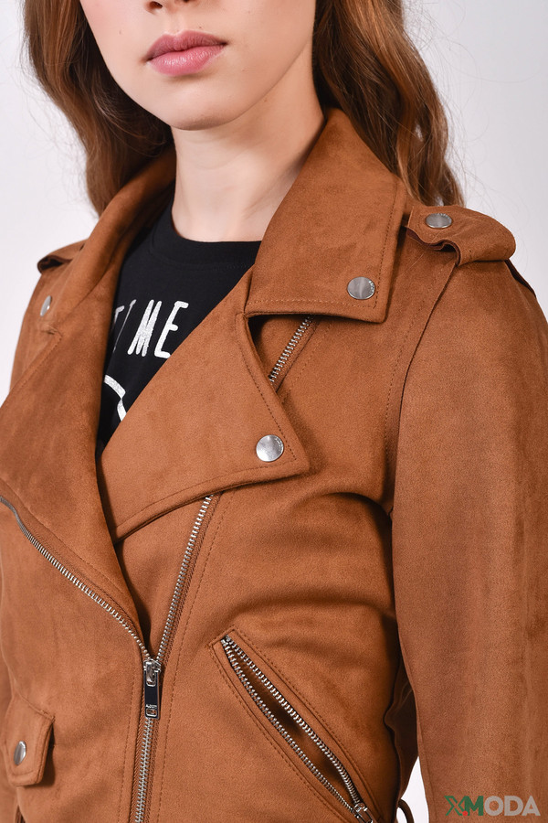 Куртка Alcott, размер 48-50, цвет коричневый - фото 5