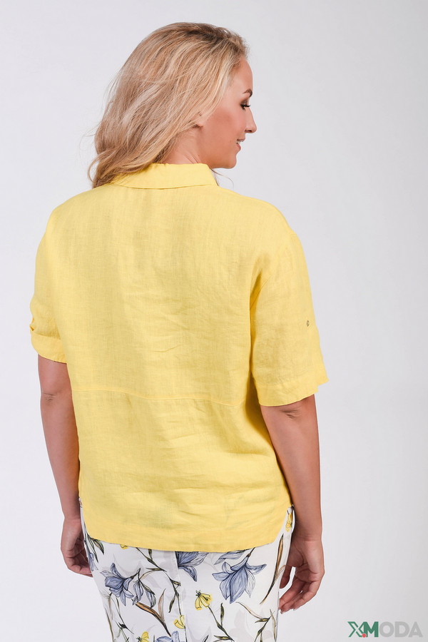 Блузa Gerry Weber, размер 42, цвет жёлтый - фото 2