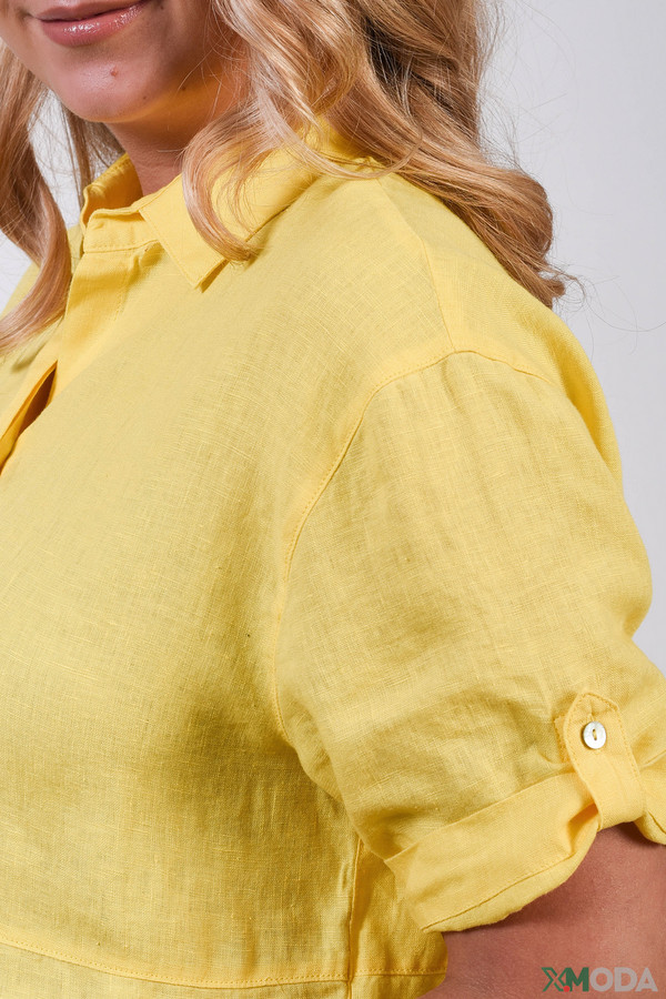Блузa Gerry Weber, размер 42, цвет жёлтый - фото 4