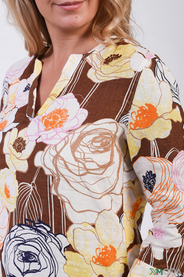 Блузa Gerry Weber, размер 54, цвет разноцветный - фото 5
