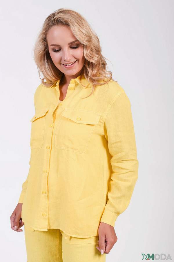 Блузa Gerry Weber, размер 46, цвет жёлтый - фото 2