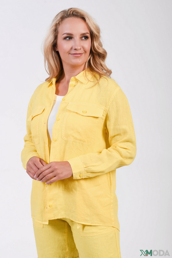 Блузa Gerry Weber, размер 46, цвет жёлтый - фото 1