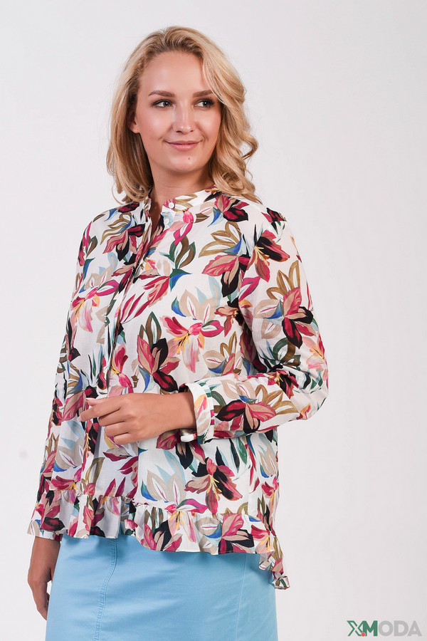 Блузa Gerry Weber, размер 50, цвет разноцветный - фото 1