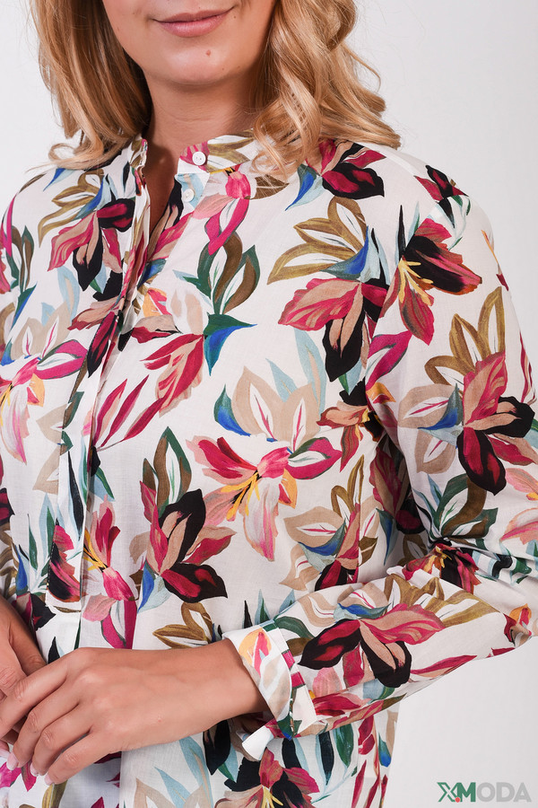 Блузa Gerry Weber, размер 50, цвет разноцветный - фото 4