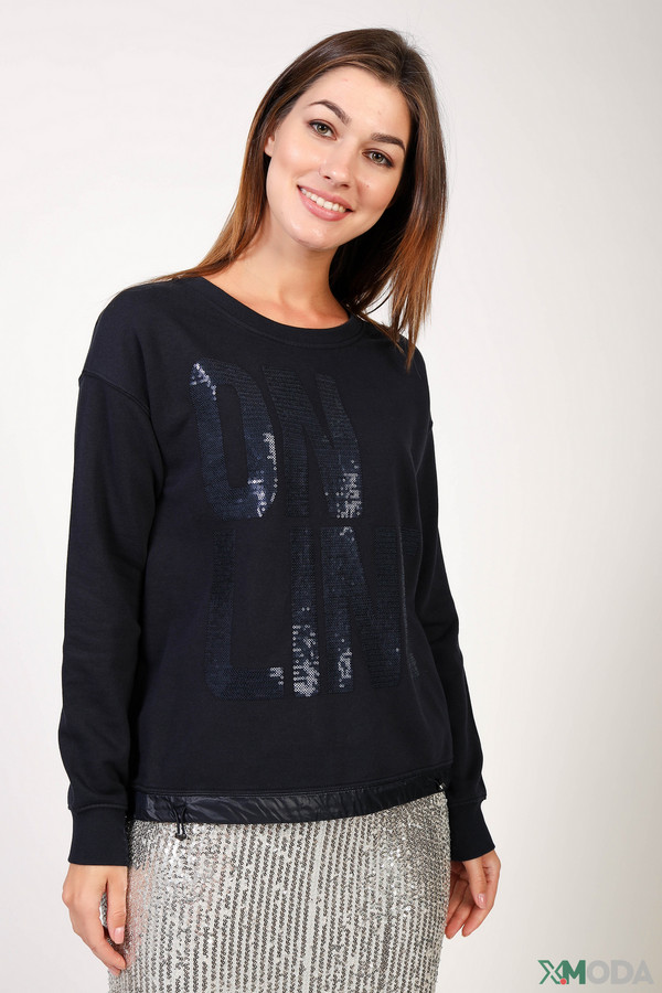 Пуловер Margittes, размер 50, цвет синий - фото 1