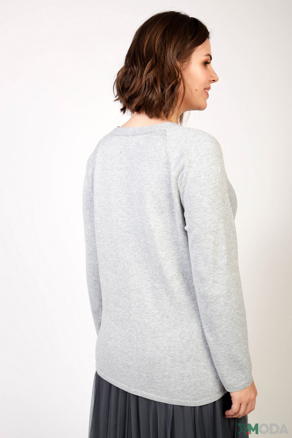Пуловер Via Appia, размер 50, цвет серый - фото 2