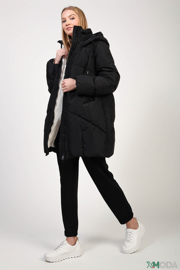 Куртка Luisa Cerano, размер 50, цвет чёрный - фото 3