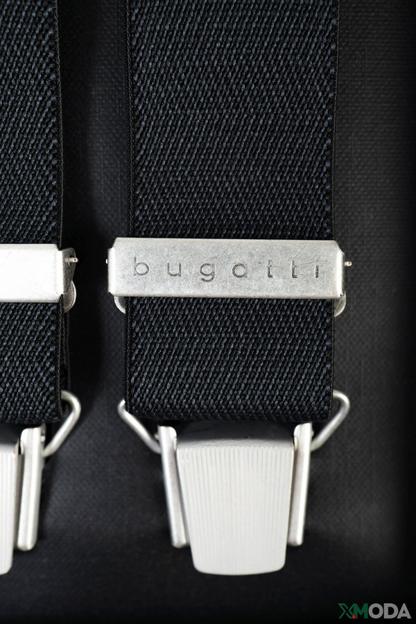 Подтяжки Bugatti, размер One, цвет чёрный - фото 2