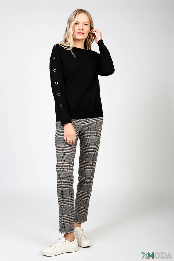Пуловер Lebek, размер 44, цвет чёрный - фото 3