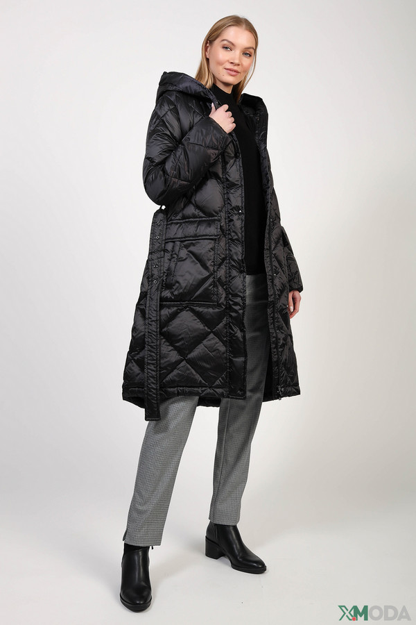 Пальто Marc Cain, размер 50, цвет чёрный - фото 3