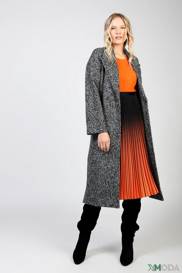 Пальто Cinque, размер 50, цвет серый - фото 2