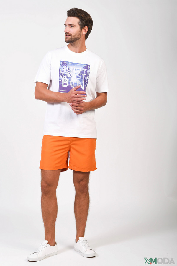Шорты Tom Tailor, размер 48, цвет оранжевый - фото 1