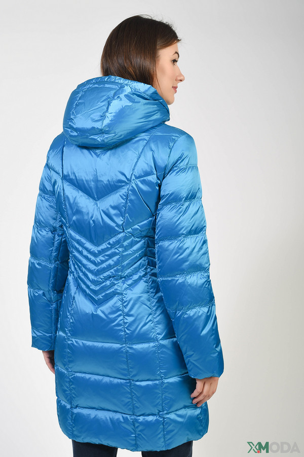 Пальто Sportalm, размер 48, цвет голубой - фото 3