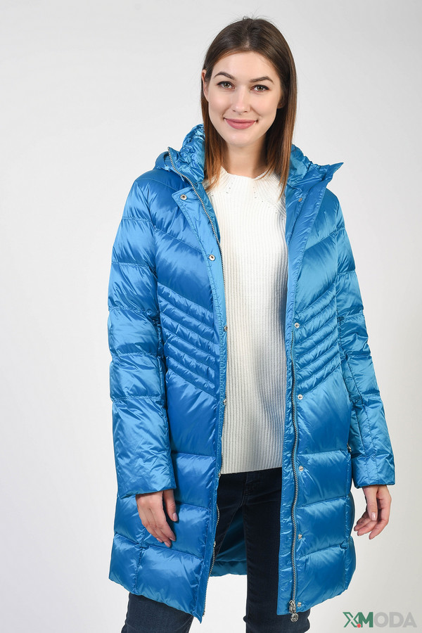 Пальто Sportalm, размер 48, цвет голубой - фото 1