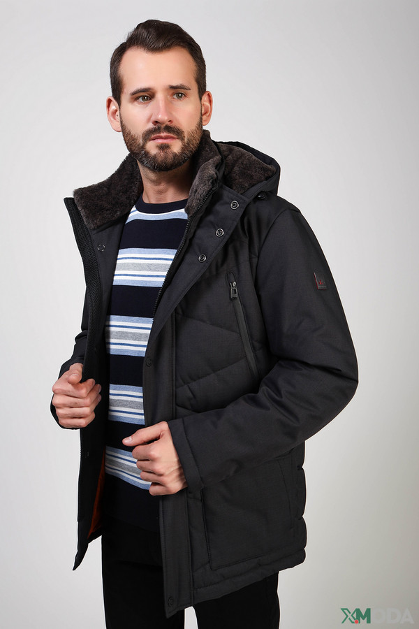 Куртка New Canadian, размер 50, цвет чёрный - фото 1
