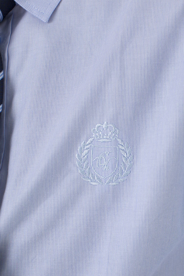 Рубашка Choupette, размер 44-164, цвет голубой - фото 2