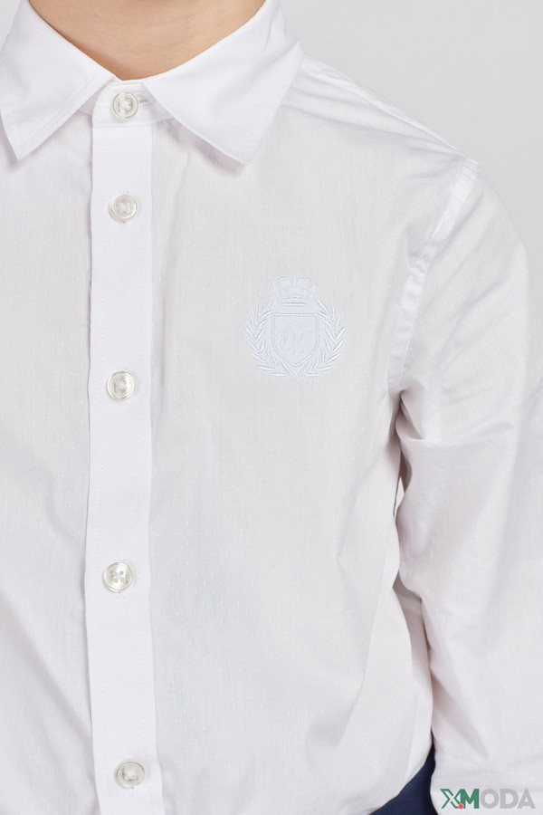 Рубашка Choupette, размер 32-128, цвет белый - фото 4
