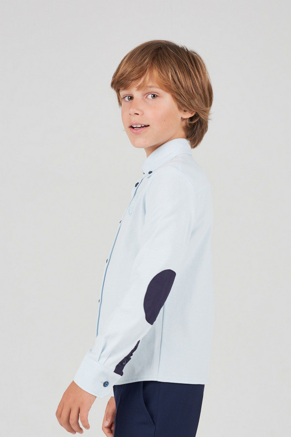 Рубашка Choupette, размер 38-146, цвет голубой - фото 2