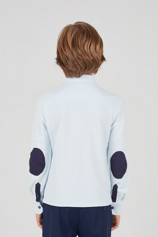 Рубашка Choupette, размер 38-146, цвет голубой - фото 3