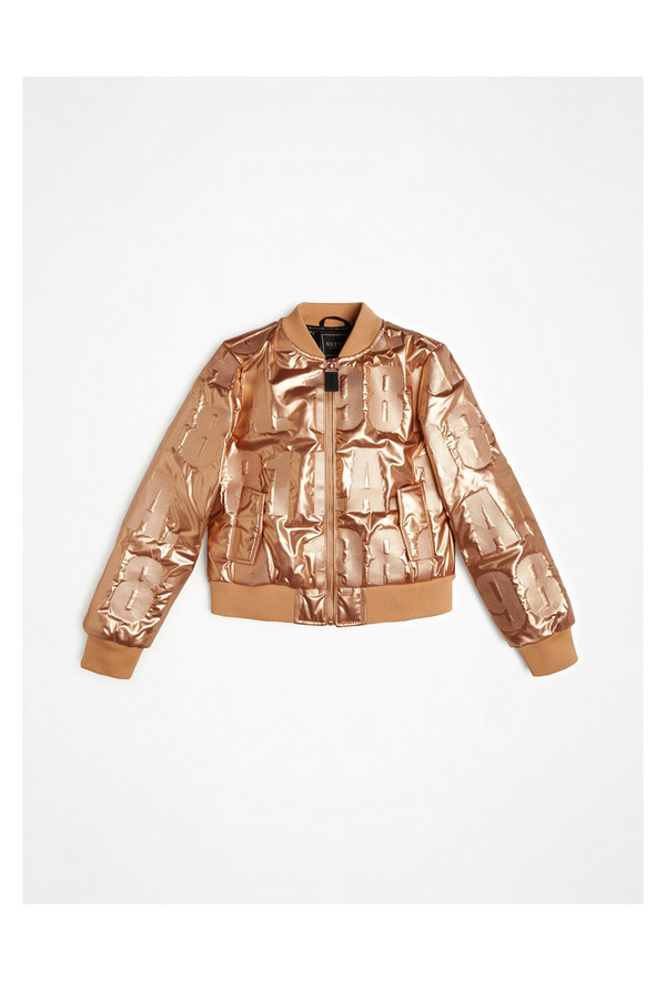 Куртка Guess, размер 40-152, цвет золотистый - фото 1