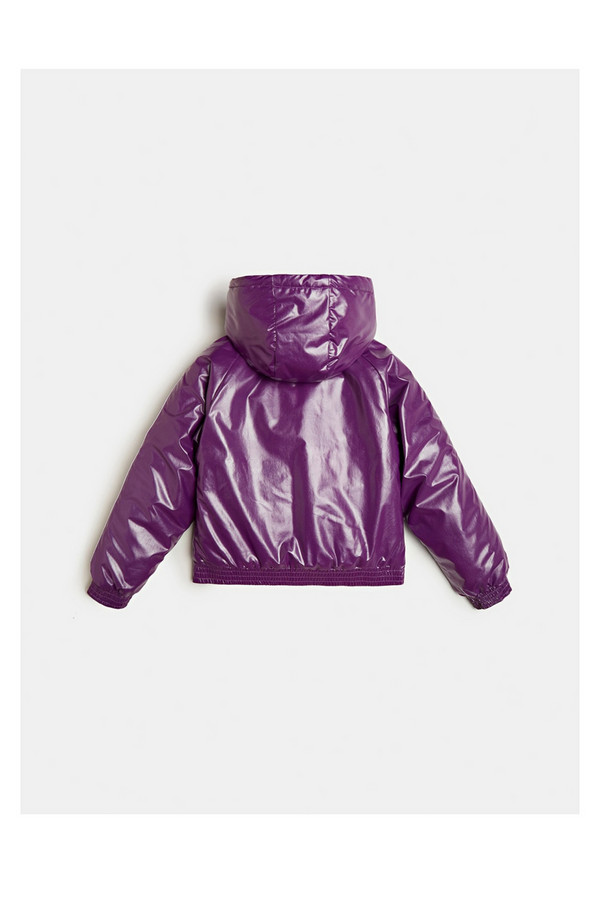 Куртка Guess, размер 32-128, цвет фиолетовый - фото 2