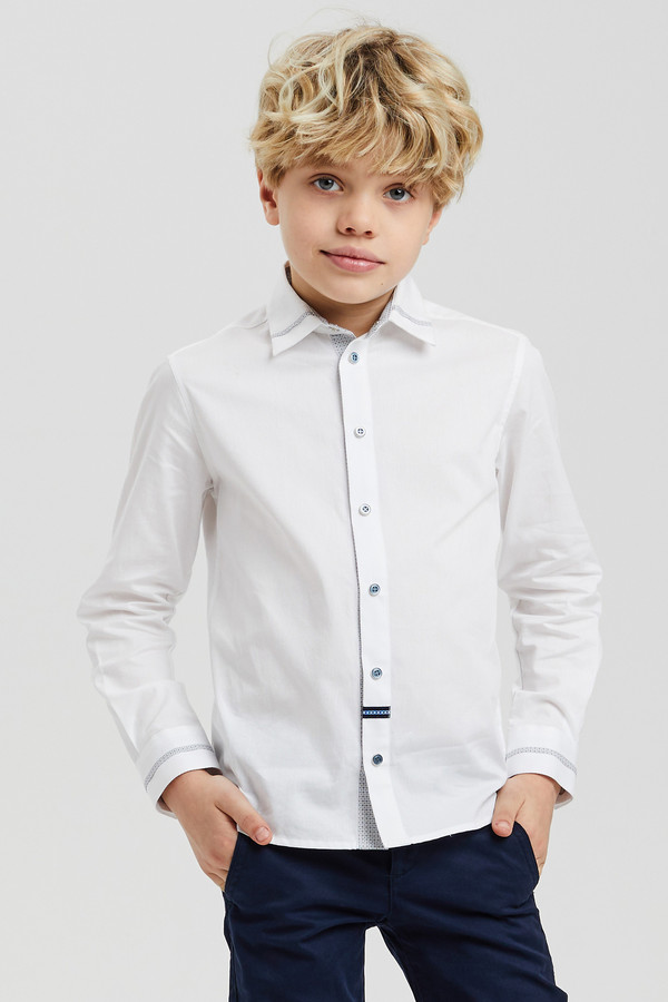 Рубашка Silver Spoon, размер 44-170, цвет белый - фото 1