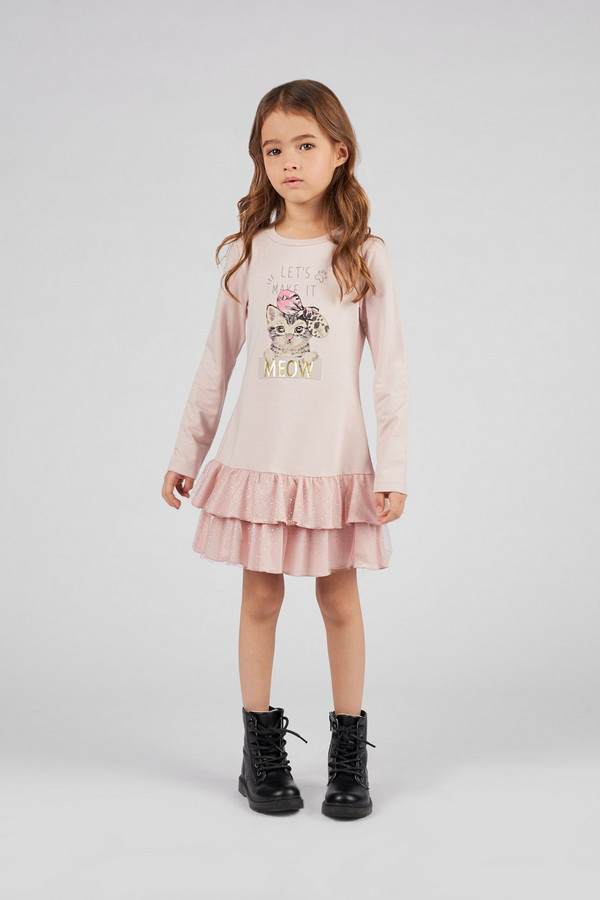 Платье Choupette, размер 26-92, цвет розовый - фото 1