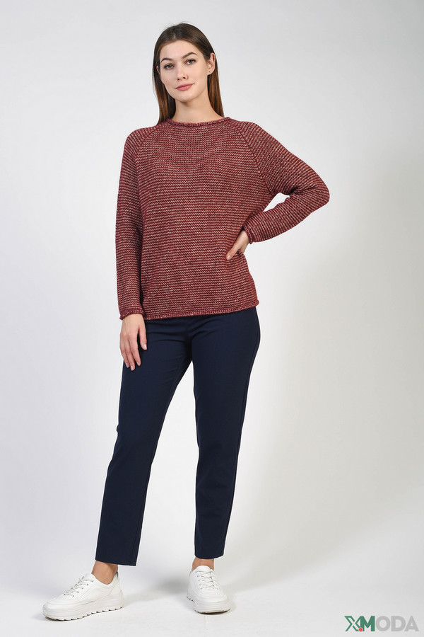 Пуловер Maerz, размер 44, цвет бордовый - фото 3