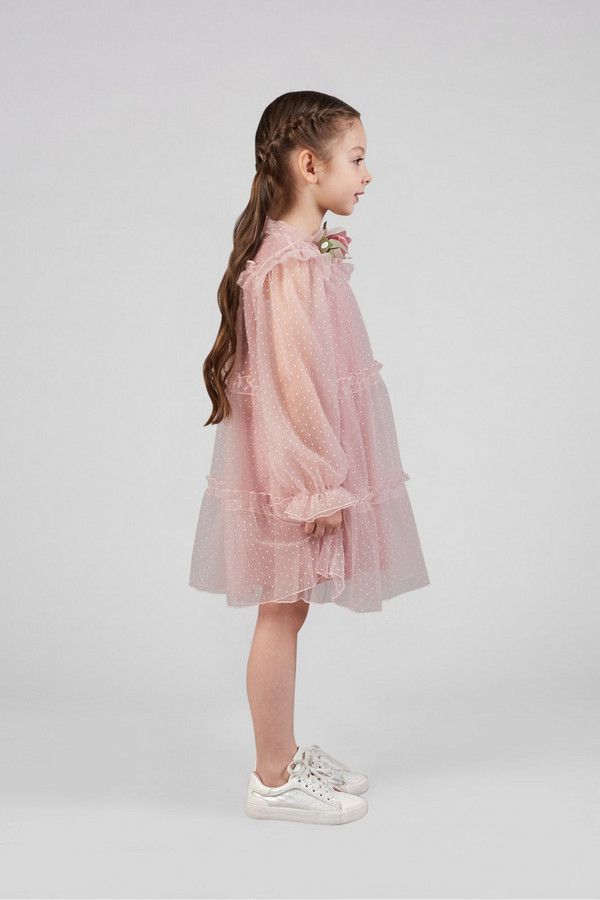 Платье Choupette, размер 26-98, цвет розовый - фото 2