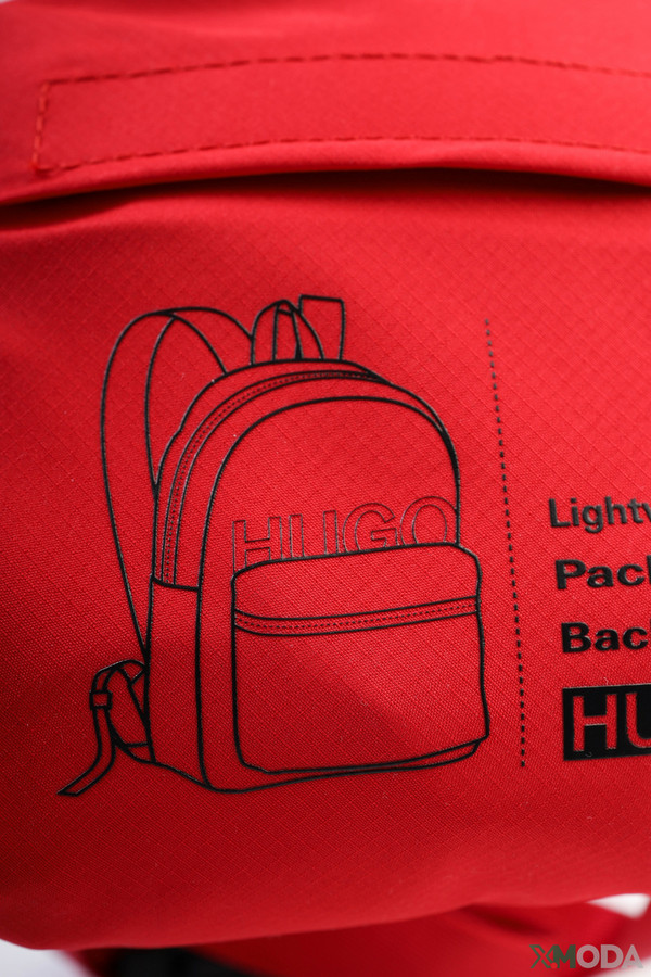 Рюкзак Hugo, размер один размер, цвет красный - фото 6