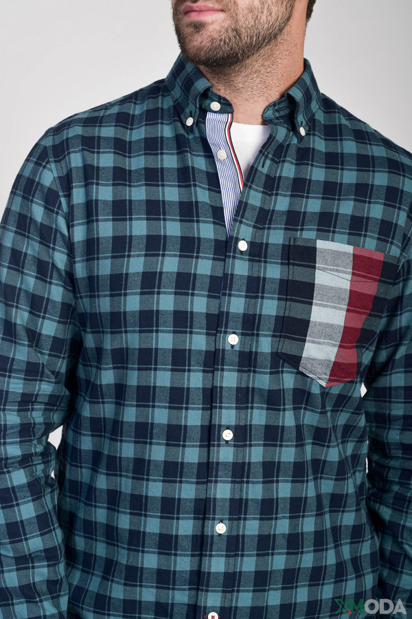 Рубашка Tommy Hilfiger, размер 45-46 - фото 5