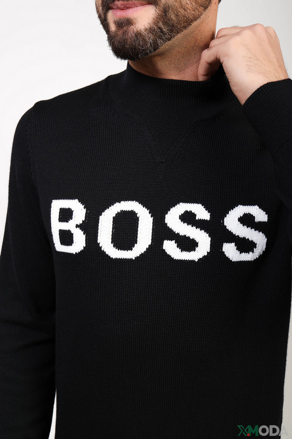 Джемпер Boss Business, размер 48, цвет чёрный - фото 4