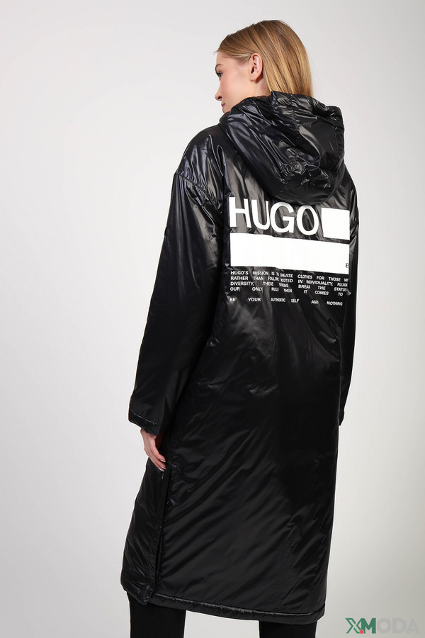 Куртка Hugo, размер 40-42, цвет чёрный - фото 4