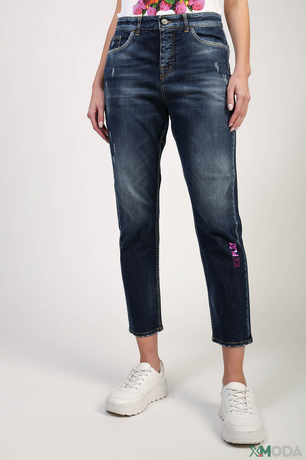 Классические джинсы Ice Play, размер 44(L32), цвет синий - фото 3