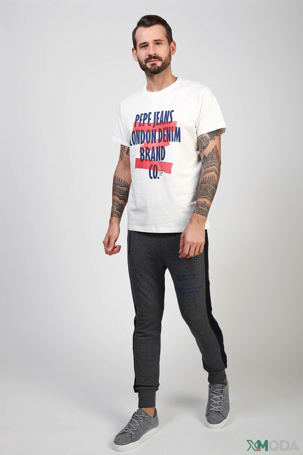 Футболкa Pepe Jeans London, размер 46-48, цвет белый - фото 3